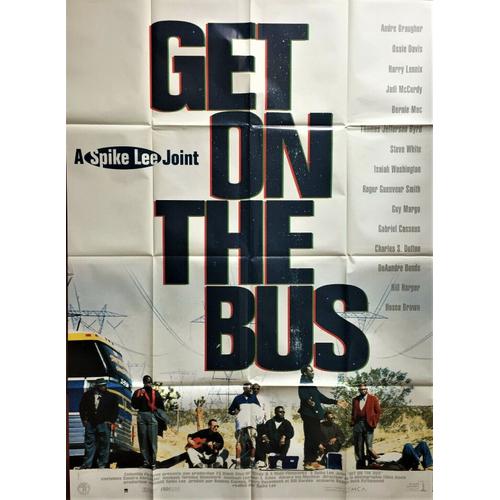 Get On The Bus - De Spike Lee - Affiche Originale Cinéma - 120 X 160 - 1996 -