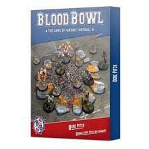 Blood Bowl - Ogre Team - Pitch & Dugouts