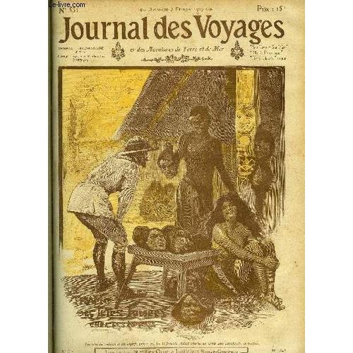 Journal Des Voyages Et Des Aventures De Terre Et De Mer N° 531 - 2e Série - Le Trafic Des Têtes Fumées Chez Les Maoris Par Victor Forbin, L Archipel Des Monstres, Vii Par Louis Boussenard, Le(...)