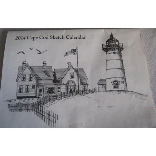 2014 Cape Cod Sketch Calendar