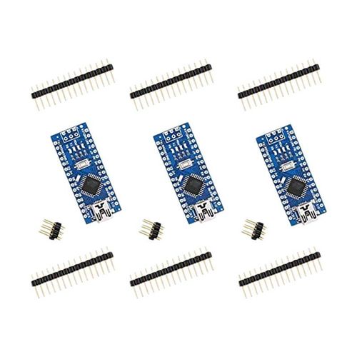 2014 Version Nano Conseil CH340/Atmega328p Compatible Avec Arduino Nano V3.0 (Paquet De 3 Sans Mini Cble USB)