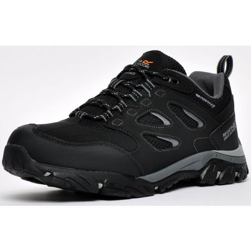 Regatta Hommes Holcoe Isotex Chaussures De Marche Imperméables Noir/granit