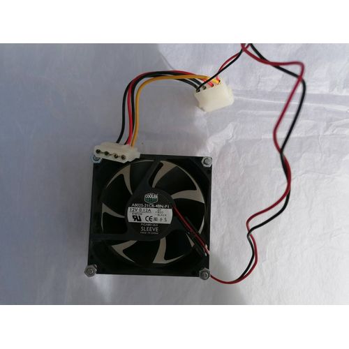 Ventilateur cooler master 12V 0,12A