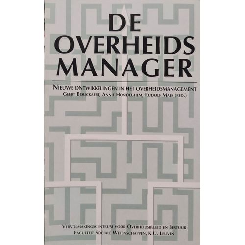 De Overheids Manager