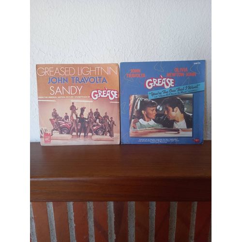 2 45 Tours Grease