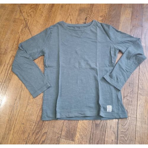 T-Shirt Manche Longue Gris Garçon Kiabi 10 Ans