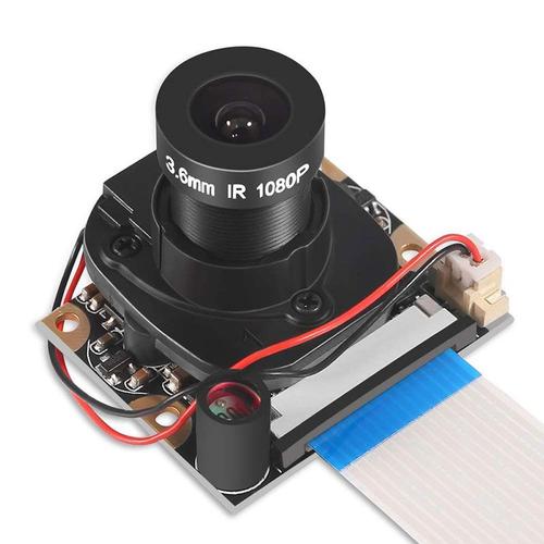 Module de caméra à vision nocturne automatique pour Raspberry Pi, accessoire infrarouge pour webcam HD 5mp 1080p sur modèle 4B et 3B+,