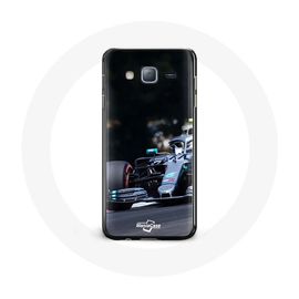 Coque Pour Samsung Galaxy J7 Formule 1 Valtteri Bottas Pilote Automobile F1 Noir