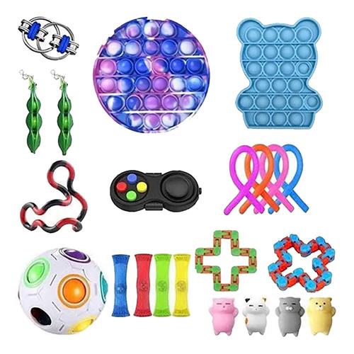 couleur Y Pack de jouets anti-stress pour enfants, objet bon marché, popite  polka dot, pour autisme