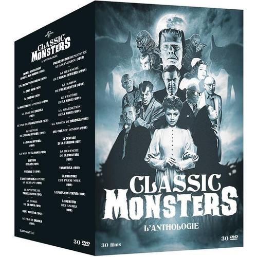 Universal Classic Monsters - L'anthologie - Coffret 30 Films - 30 Dvd