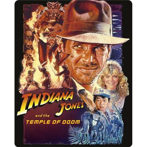 Indiana Jones Et Le Temple Maudit - 4k Ultra Hd + Blu-Ray - Édition Boîtier Steelbook