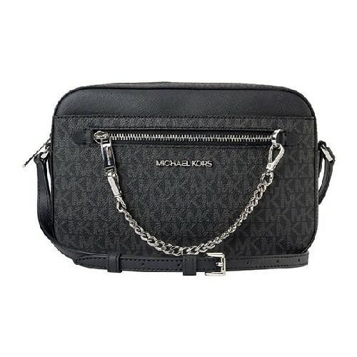 Michael Kors Sacs MICHAEL KORS JET SET ARTICLE GRAND EAST WEST SIGNATURE ZIP EN CUIR