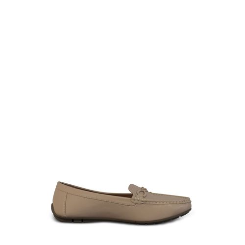 Mocassins De Ville Taille Femme Beige