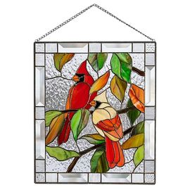 Boovnll Décorations De Sapin De Noël, Attrape-Soleil Scène De Nativité Vitrail Suspendu-Suncatcher Pour Fenêtre, Décorations De Noël, Décorations De Noël Intérieures