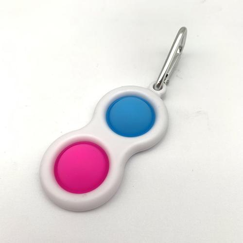 La Couleur Rouge Jouet Éducatif Pour Enfants Adultes Bébé Fidget Simple Fossette Sensoriels Jouets Silicone Conseil De Retournement Casse-Tête Meilleurs Cadeaux