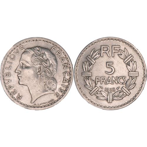 France - 1935 - 5 Francs Lavrilliers - 03-062