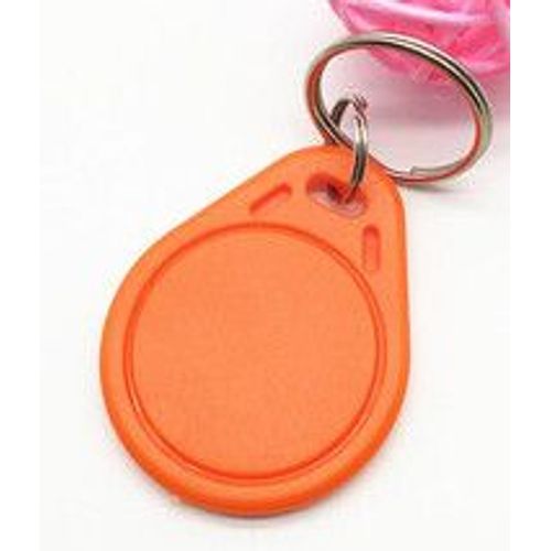 Carte nfc modifiable UID avec bloc 0 réinscriptible pour mif 1k s50 13.56Mhz,porte-clés pour duplicateur RFID 10 pièces/lot - Type Orange 10pcs