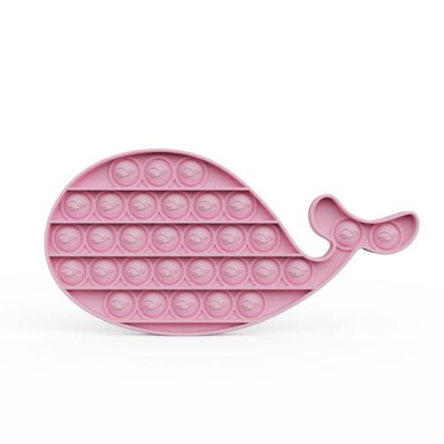 Couleur Baleine Rose Jouets Anti-Stress Pour Adultes Et Enfants, Anti-Stress, Arc-En-Ciel, Pour Autisme, Sensoriel