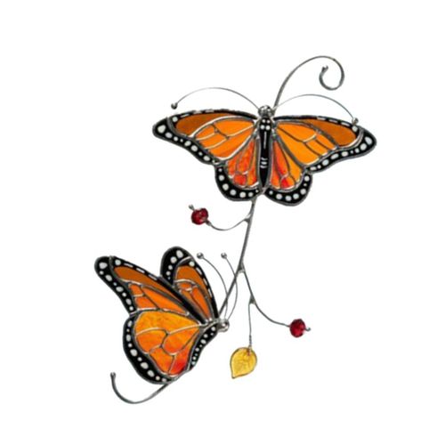Monarque En Métal Et Papillon, Décoration De Fenêtre Exquise, Artisanat, Décoration De Chambre D'enfants, Stickers Muraux D'art, Nouvelle Collection 2021