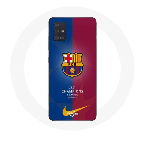 Coque Pour Samsung Galaxy A71 Fc Barcelone Logo Équipe De Football