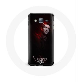Coque Pour Samsung Galaxy J7 Lucifer Série Fond Noir