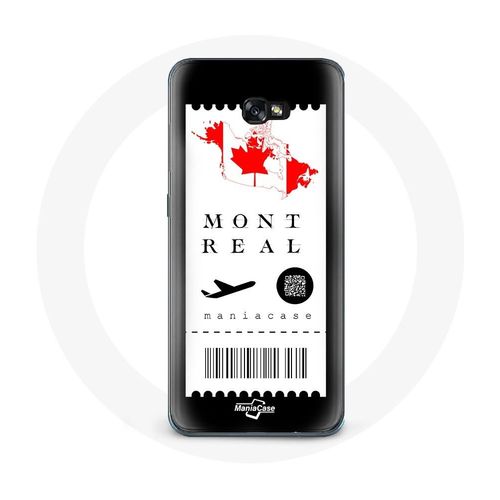 Coque Pour Samsung Galaxy A8 2016 Billet D'avion Montréal Canada