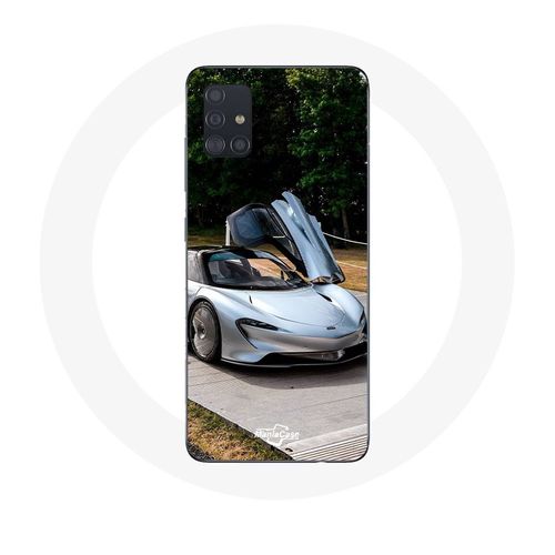Coque Pour Samsung Galaxy A71 Formule 1 Mclaren Voiture Gris