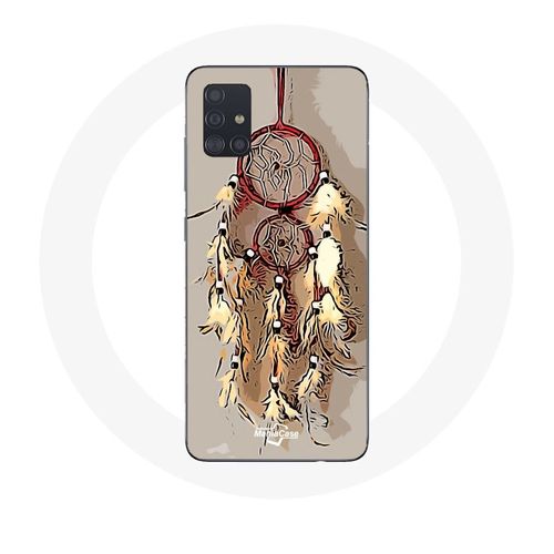 Coque Pour Samsung Galaxy A71 Attrape Rêve Marron