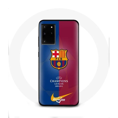 Coque Pour Samsung Galaxy S11 Plus Fc Barcelone Logo Équipe De Football