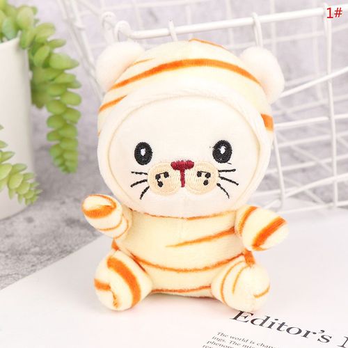 Tigre En Peluche Du Zodiaque Pour Enfants, Poupée En Peluche, Mascotte, Porte-Bonheur, Ornements, Cadeaux, Jouets Pendentif