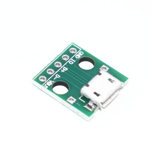 Adaptateur MICRO USB à DIP, connecteur femelle 5 broches, convertisseur de PCB de Type B