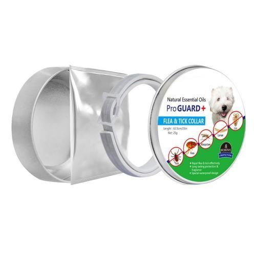 Collier Anti-Tiques Pour Chien Et Chat, Prévention Des Moustiques, Répulsif Anti-Moustiques, Protection Contre Les Insectes, 8 Mois