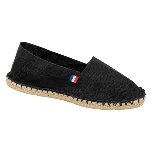Espadrilles Unisexe Fabrication Française K840 Noir