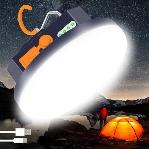 Lanterne Camping Portable, 4800 Mah Usb Rechargeable Lumière De Tente Avec Base Magnétique,Pour Camping Randonnée Cave