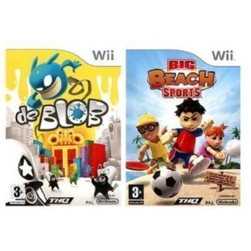 Pack De Blob + Big Beach Sports Wii