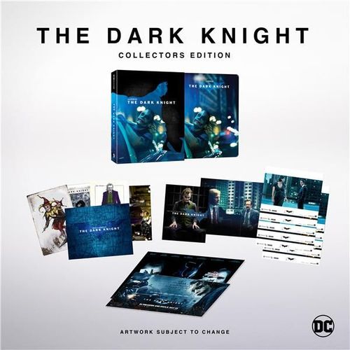 Batman - The Dark Knight, Le Chevalier Noir - Édition Collector 4k Ultra Hd + Blu-Ray - Boîtier Steelbook + Goodies