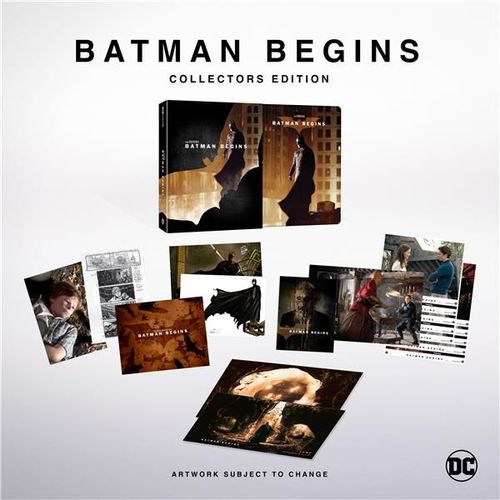 Batman Begins - Édition Collector 4k Ultra Hd + Blu-Ray - Boîtier Steelbook + Goodies