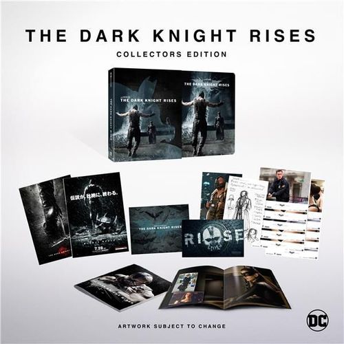 Batman - The Dark Knight Rises - Édition Collector 4k Ultra Hd + Blu-Ray - Boîtier Steelbook + Goodies