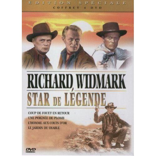 Richard Widmark, Star De Légende - Coffret 4 Dvd - Pack