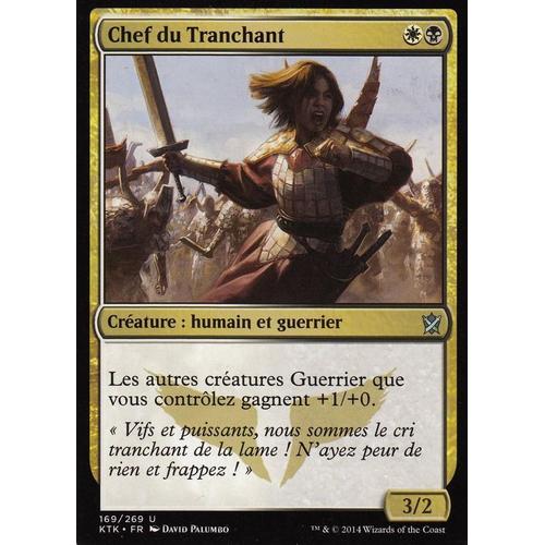 Chef Du Tranchant - Magic -Khans De Tarkir - U - 169/269
