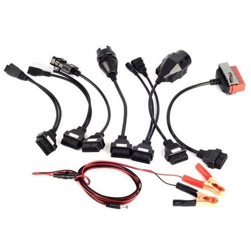Câble Adaptateur Obd Obd2 Pour Delphis Pro Plus, 8 Pièces, Outil De Diagnostic De Voiture, Tcs