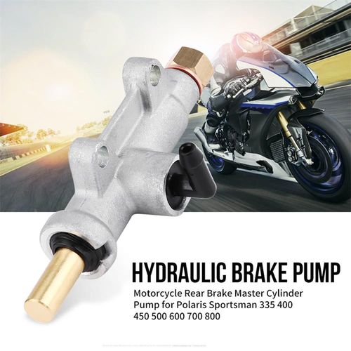Pompe Avec Maître-Cylindre De Frein Arrière Pour Moto, Compatible Avec Polaris Sportsman (335, 400, 450, 500, 600, 700, 800, 1911113, 1910790, 1910301)