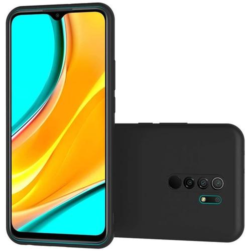 Coque Xiaomi Mi 9 (6.39"") En Silicone Protection Simple Anti-Choc Noir