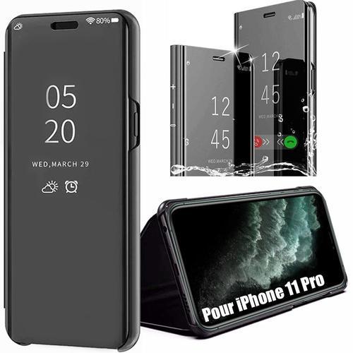 Coque Iphone 11 Pro (5.8"") Confortable Smart View 361 Degré Protection Noir