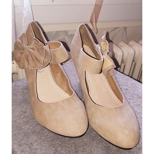 Compensées Beige O'moda 37 38