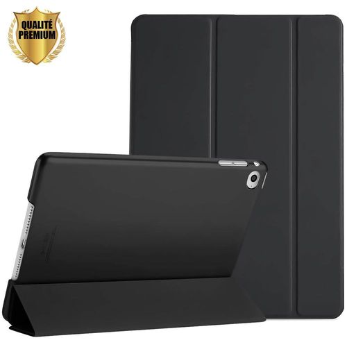 Coque Tablette Ipad Mini 4 (7.9"") Noir Avec Support Fonction Et Veille/Réveil Automatique Support