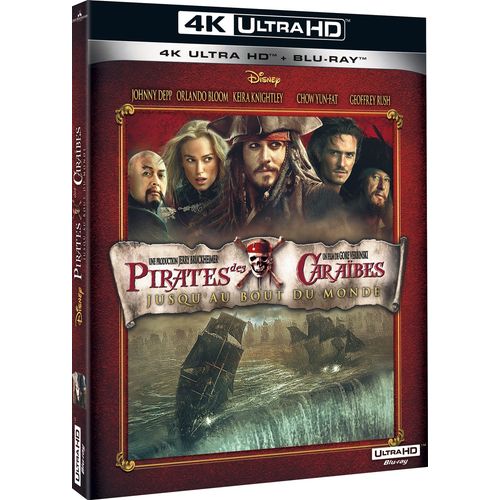 Pirates Des Caraïbes : Jusqu'au Bout Du Monde - 4k Ultra Hd + Blu-Ray