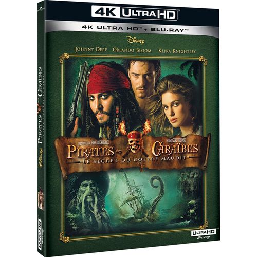Pirates Des Caraïbes : Le Secret Du Coffre Maudit - 4k Ultra Hd + Blu-Ray