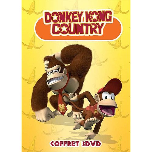 Donkey Kong Country - Coffret - L'île De Kongo Bongo + Robot Kong + La Vie Est Belle