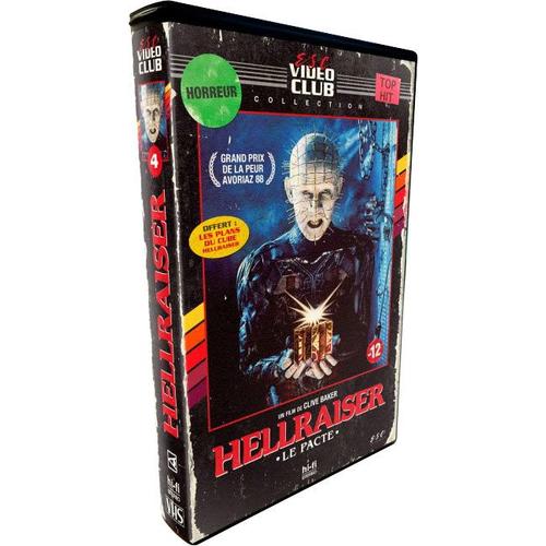 Hellraiser : Le Pacte - Blu-Ray + Dvd + Goodies - Boîtier Cassette Vhs